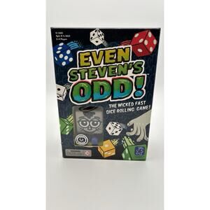 Even Steven's Odd Dice Game COMPLETE Educational Insights 2013 Family Friends VG